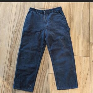 Womens Blue Corduroy Pants